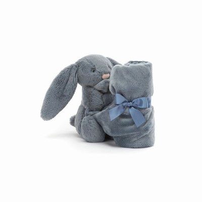 Jellycat Bashful Dusky Blue Konijn Fopspenen | CK3951624